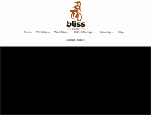 Tablet Screenshot of blissbakery.ca